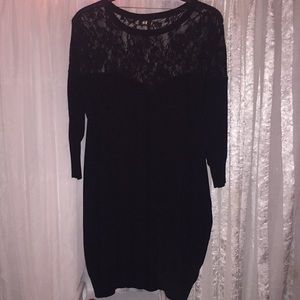 Sexy and cute fitted black dress